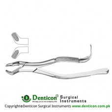 American Pattern Tooth Extracting Forcep Fig. 210H (For Upper Molars) Stainless Steel, Standard